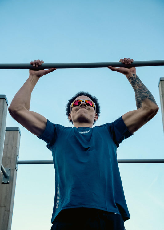The Active Tee Aqua Blue