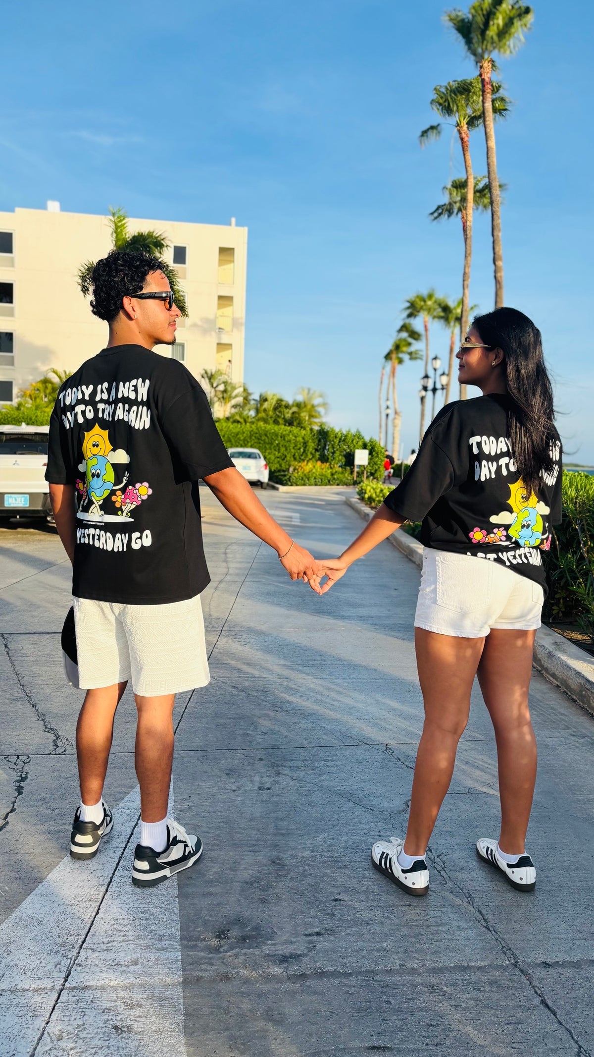 Today Is A New Day Oversized Tee Black SOLD OUT