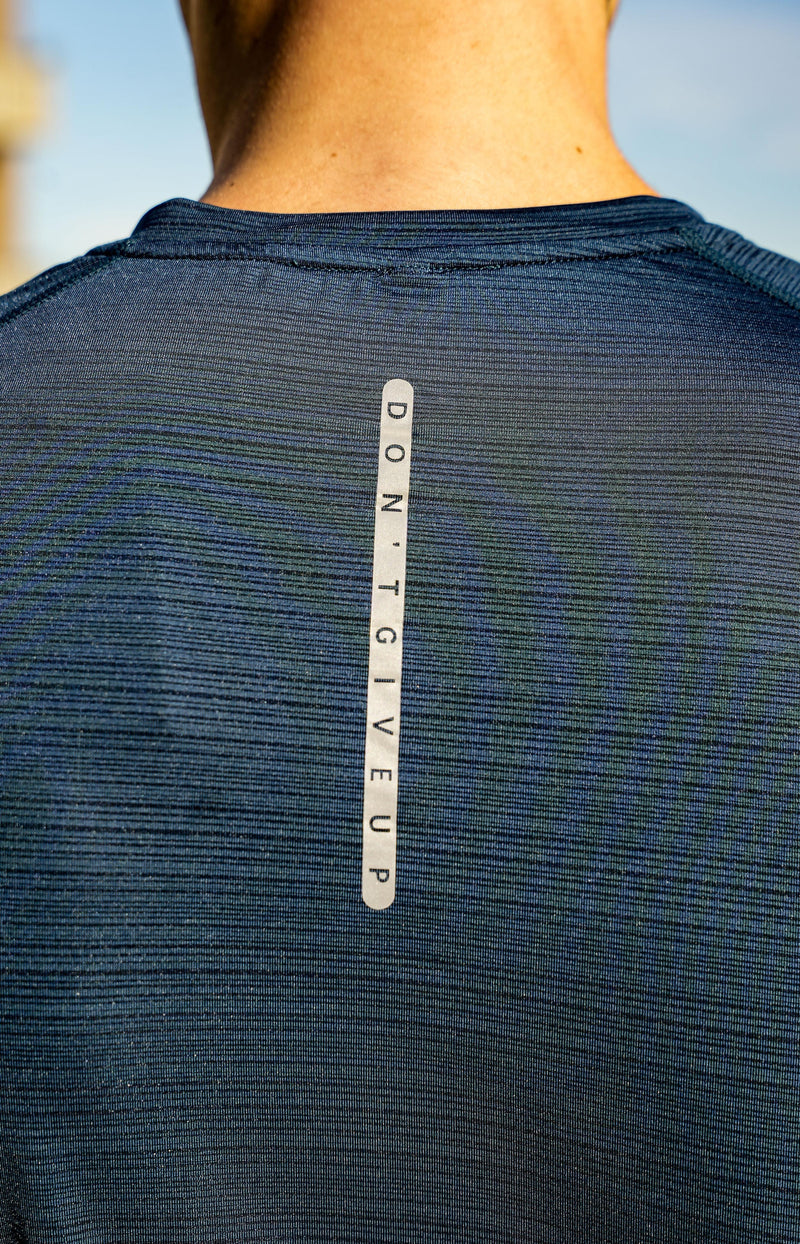 The Active Tee  Aqua Blue